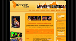 Desktop Screenshot of lifestyle-event.de